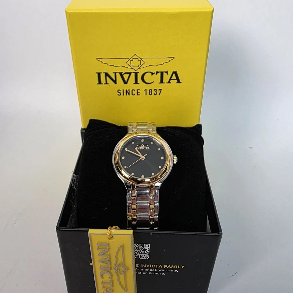 NEW Invicta Wildflower Veylise Women's Watch - 32mm, Gold, Steel (48229)
